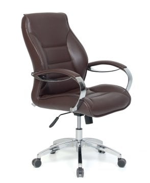 Sera Şef Koltuğu Tek Kollu Tilt Mkz. Krom Yıldız Ayaklı