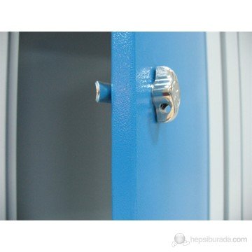 JS-1009 Tekli Çelik Soyunma Dolabı 185/41/40