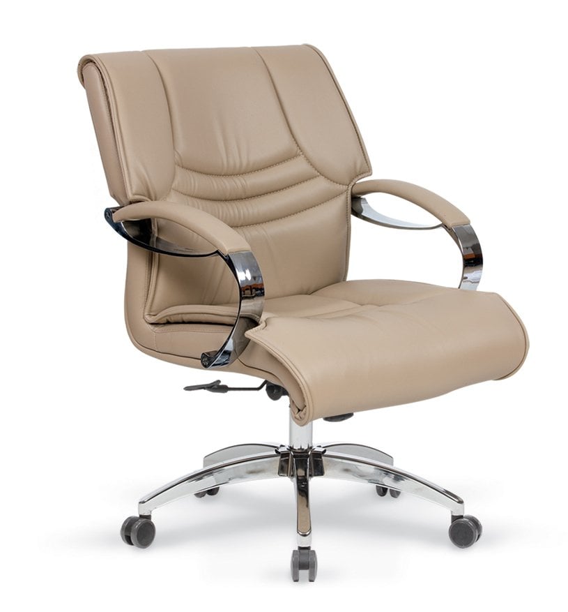 Ancona Şef Koltuğu Tek Kollu Tilt Mkz. Krom Yıldız Ayaklı