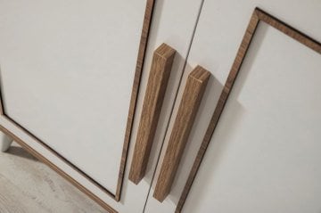 VZ Zümrüt Yemek Odası Takımı Tv Ünitesi Dahil