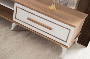 VZ Zümrüt Yemek Odası Takımı Tv Ünitesi Dahil