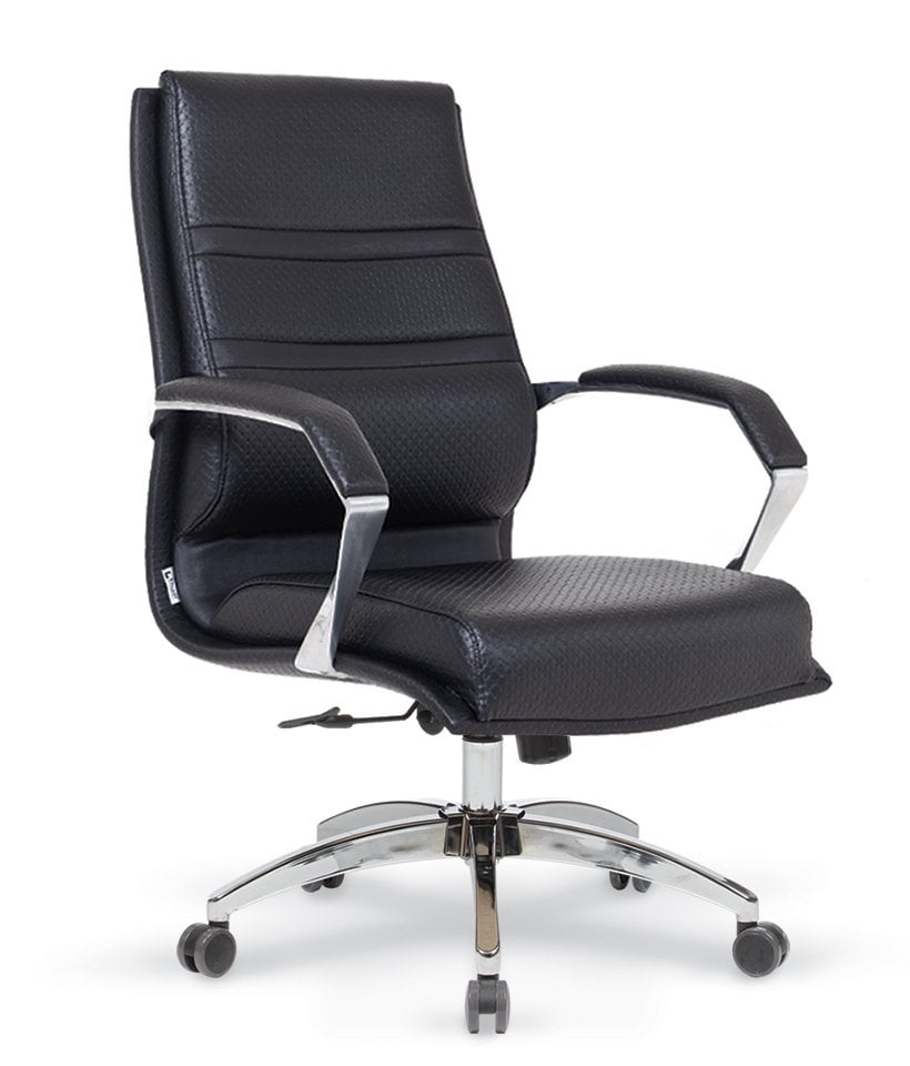 Elit Şef Koltuğu Tek Kollu Tilt Mkz. Krom Yıldız Ayaklı