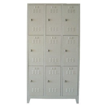 JS-1015 9'lu Çelik Soyunma Dolabı 200/117/40