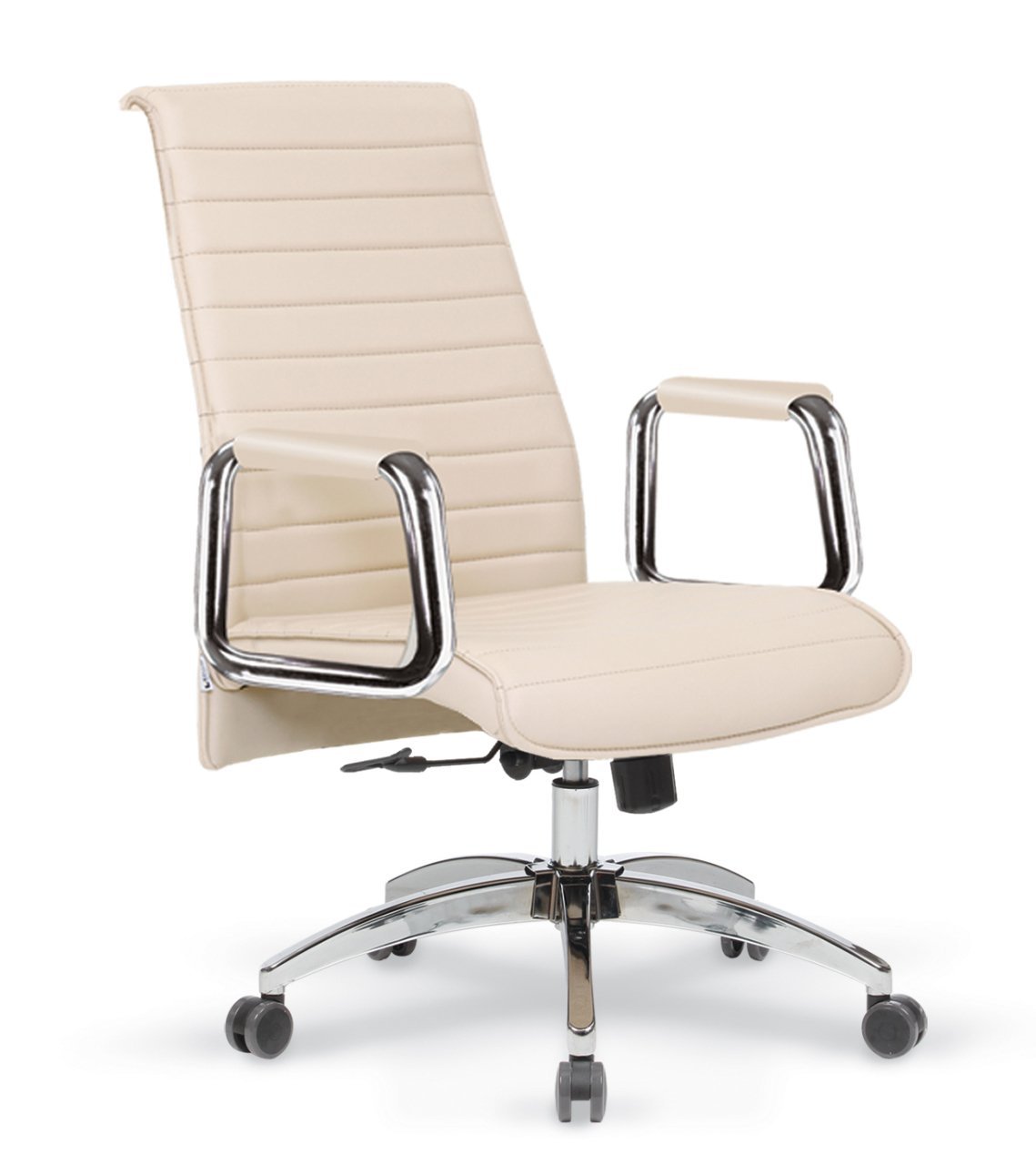 Falcao Müdür Koltuğu Çift Kollu Tilt Mkz. Krom Yıldız Ayaklı