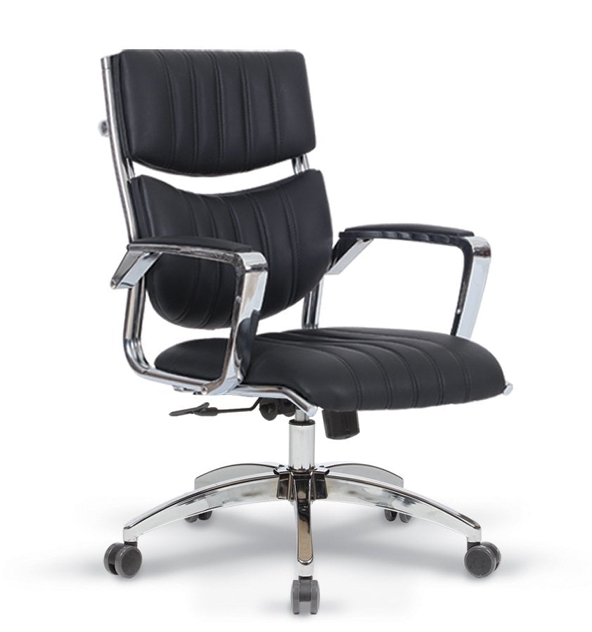 Vella Şef Koltuğu Tek Kollu Tilt Mkz. Krom Yıldız Ayaklı