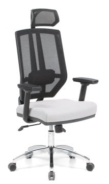 Sude Müdür Koltuğu Çift Kollu Kuyruklu Tilt Mkz. Krom Yıldız Ayaklı