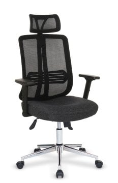 Vera Müdür Koltuğu Çift Kollu Kuyruklu Tilt Mkz. Krom Yıldız Ayaklı