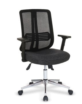 Vera Şef Koltuğu Çift Kollu Kuyruklu Tilt Mkz. Krom Yıldız Ayaklı