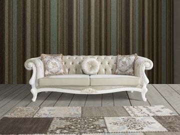 Bahar Klasik Koltuk Takımı 3+3+1+1 Orta Sehpa hediyeli Ds