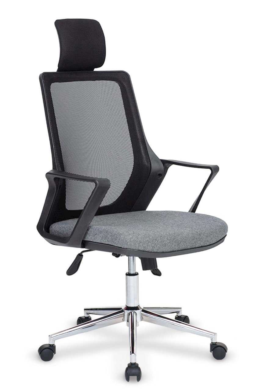 Alfa Müdür Koltuğu Çift Kollu Tilt Mkz. Krom Yıldız Ayaklı