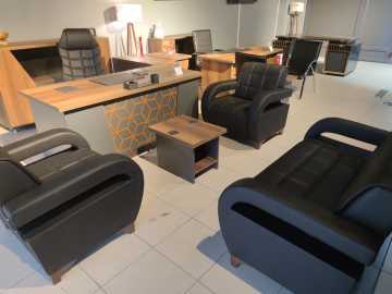 Marvel Ofis Büro Oturma Gruplu Makam Koltuklu Yönetici Masa Takımı