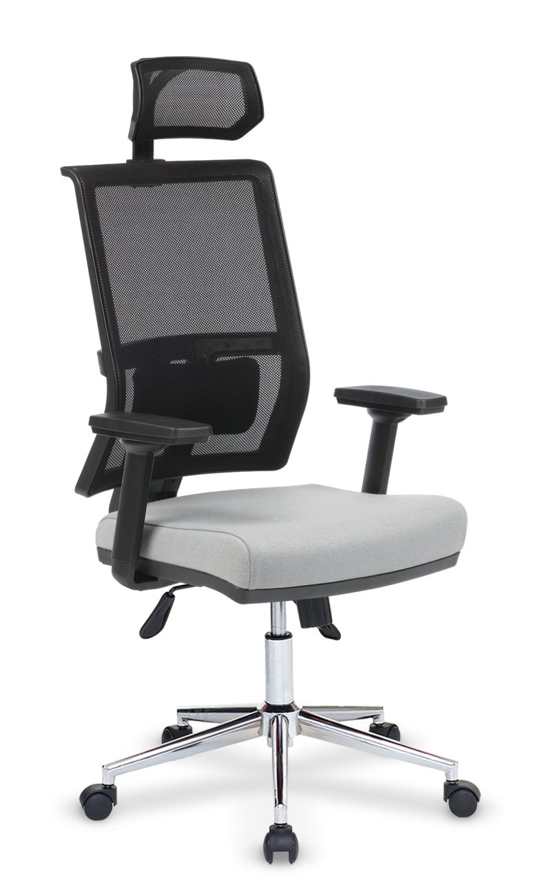 Ares Müdür Koltuğu Çift Kollu Kuyruklu Tilt Mkz. Krom Yıldız Ayaklı