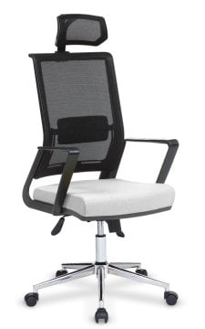 Yaris Müdür Koltuğu Çift Kollu Tilt Mkz. Krom Yıldız Ayaklı