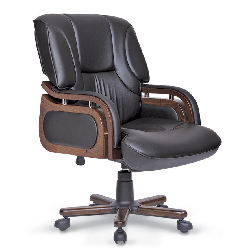 Frame Şef Koltuğu Tek Kollu Tilt Mkz. Ahşap Yıldız Ayaklı