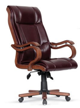 Class Müdür Koltuğu Çift Kollu Tilt Mkz. Ahşap Yıldız Ayaklı