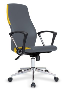 Senegal Müdür Koltuğu Çift Kollu Tilt Mkz. Krom Yıldız Ayaklı