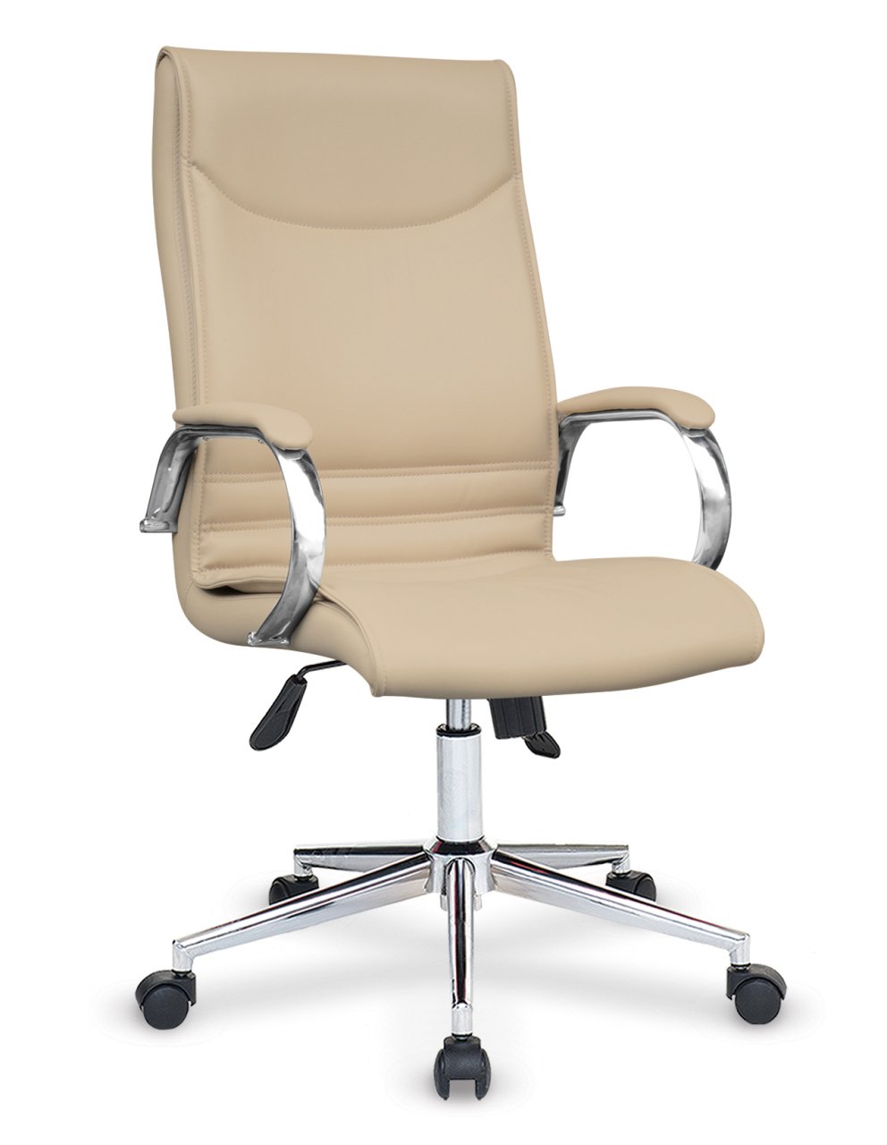 Ekom Müdür Koltuğu Çift Kollu Tilt Mkz. Krom Yıldız Ayaklı