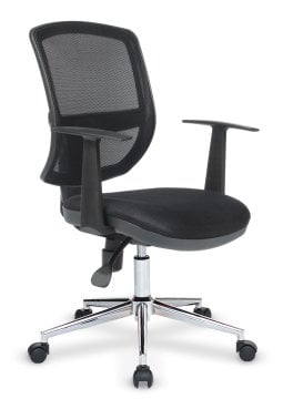 Merlin Şef Koltuğu Tek Kollu Tilt Mkz. Krom Yıldız Ayaklı