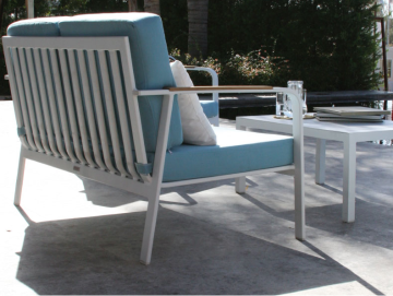 Kapadokya Alüminyum Sofa Garden Bahçe Balkon Takımı 2-1-1