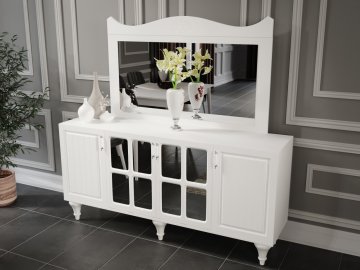 Kantri Mdf Modern Yemek Odası Takımı Ss