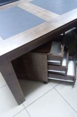 Dominant Ofis Büro Oturma Gruplu Makam Koltuklu Yönetici Masa Takımı